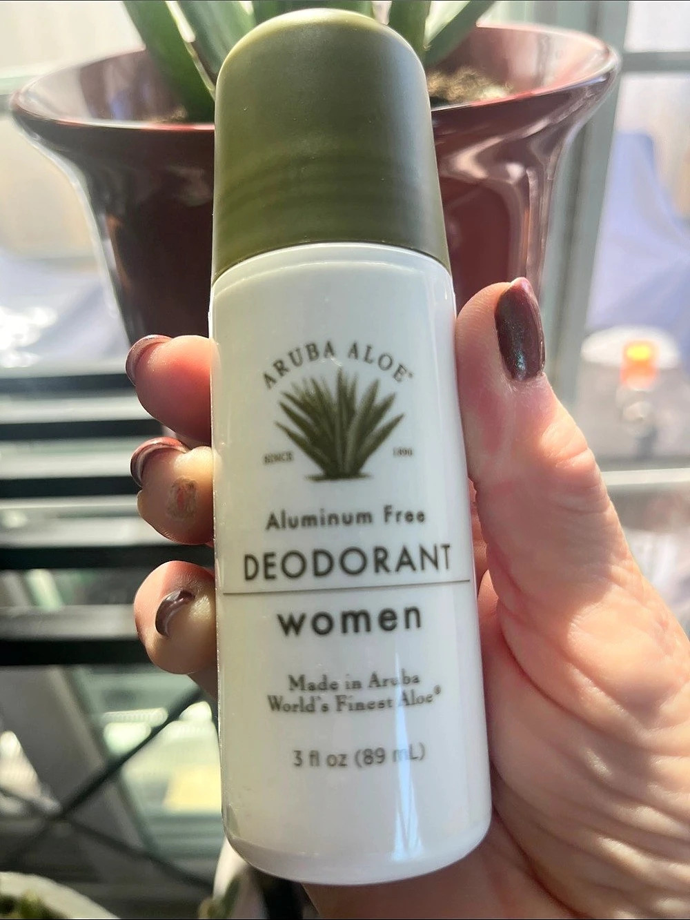 Aruba Aloe Aluminum Free Deodorant Women 3 fl oz NWT